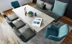 KOINOR Polsterstuhl Cocoon | Türkis / Blau Ja 3 KOINOR Polsterstuhl Cocoon | Türkis / Blau Ja -Stühle Verkäufe 2022 16300864 2 202209231236