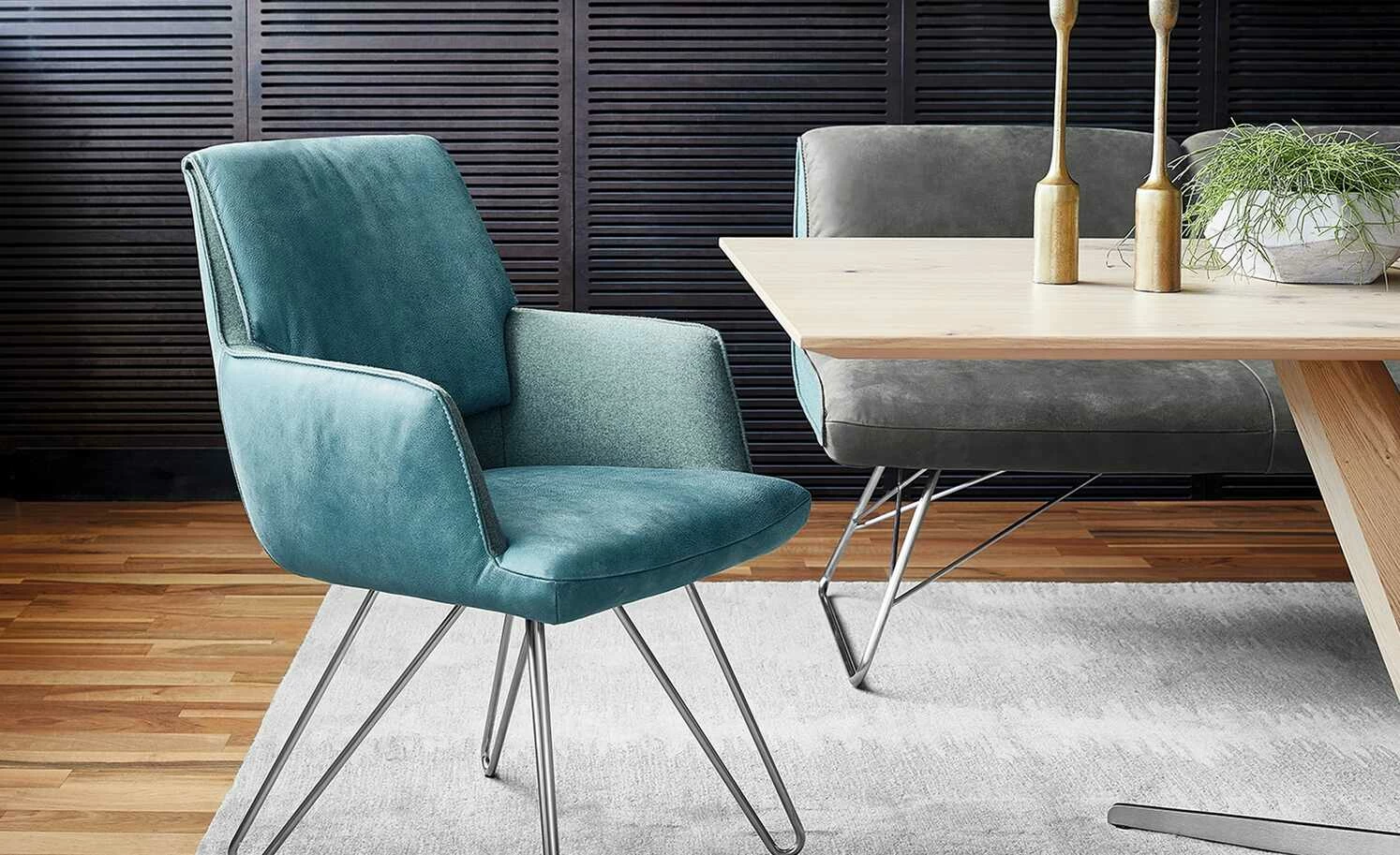 KOINOR Polsterstuhl Cocoon KOINOR Polsterstuhl Cocoon | Türkis / Blau Ja -Stühle Verkäufe 2022 16300864 3 202209231236